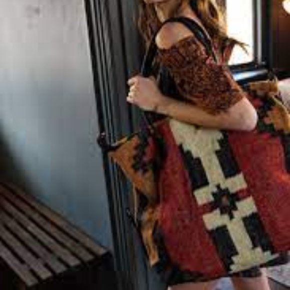 Free People Weekender Oversize Cowboy Style Bag 📢🆕NWT!🥳🎈📢 FAST SHIP😮💨⚡🚚 - Picture 8 of 15
